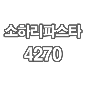 SL1 DV2 HT12 소하리파스타4270 - 개인결제창